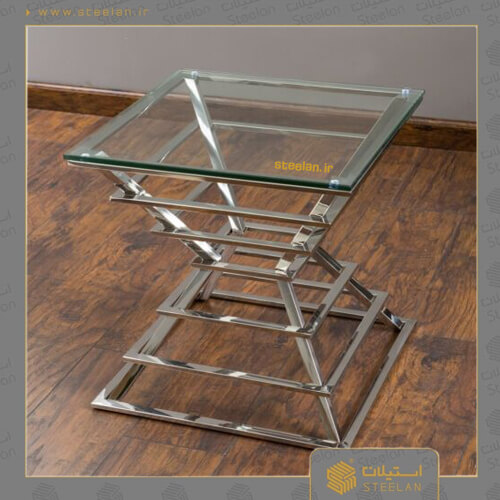 میزعسلی استیل سیلور مدل sm6000