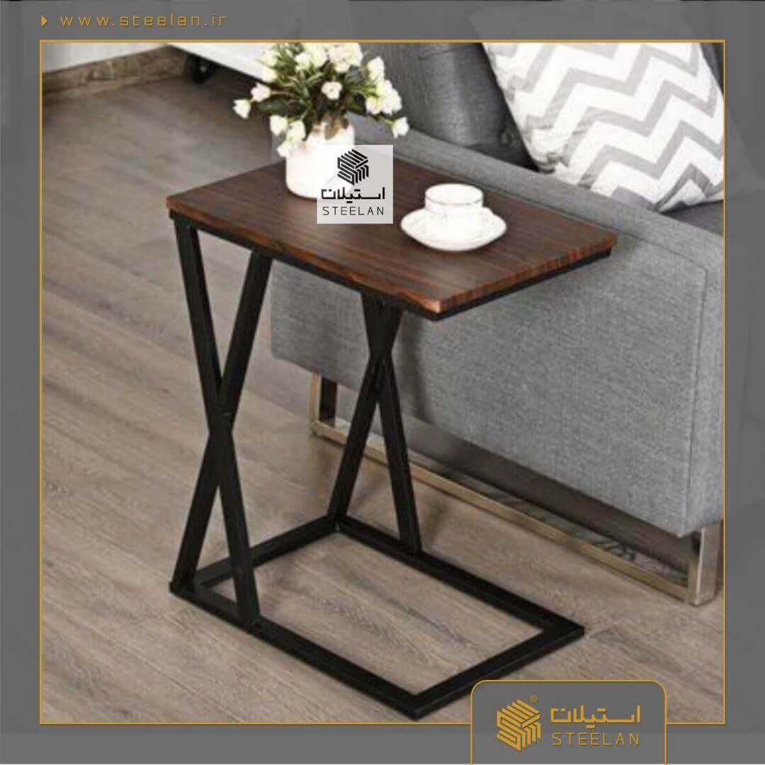 کنار مبلی فلزی کد 002