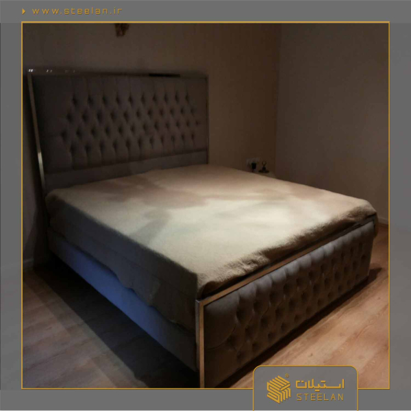 تخت خواب استیل ۳۰۴ کد s_9010