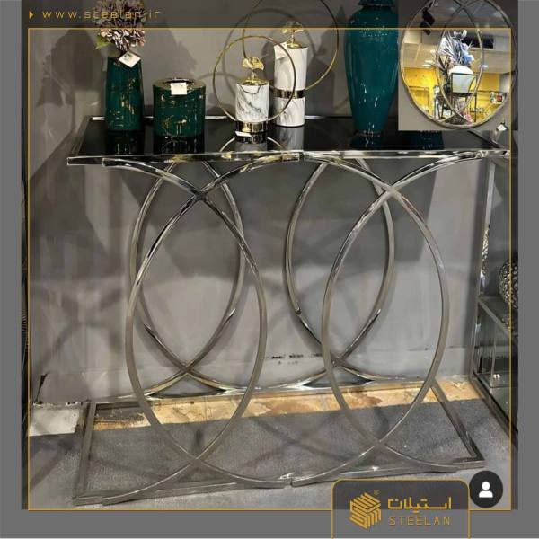 میز کنسول استیل ۳۰۴ کد sc_3019
