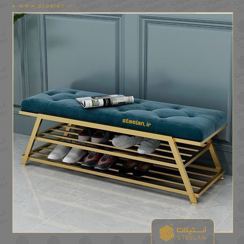 جاکفشی استیل طلایی pvd مدل js1020